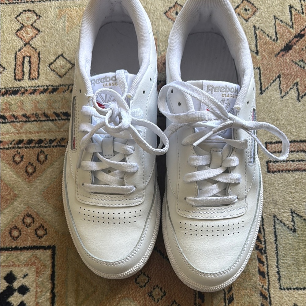 Reebok Classic White Sneakers